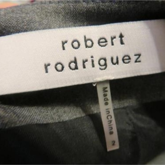 Robert Rodriguez size 2 Black & Gray Lace layered pencil skirt - Picture 5 of 5